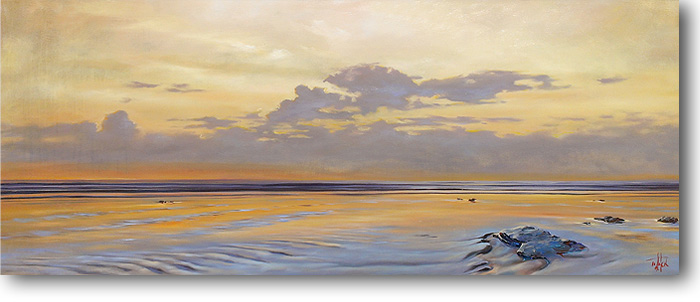 art - reflective tides